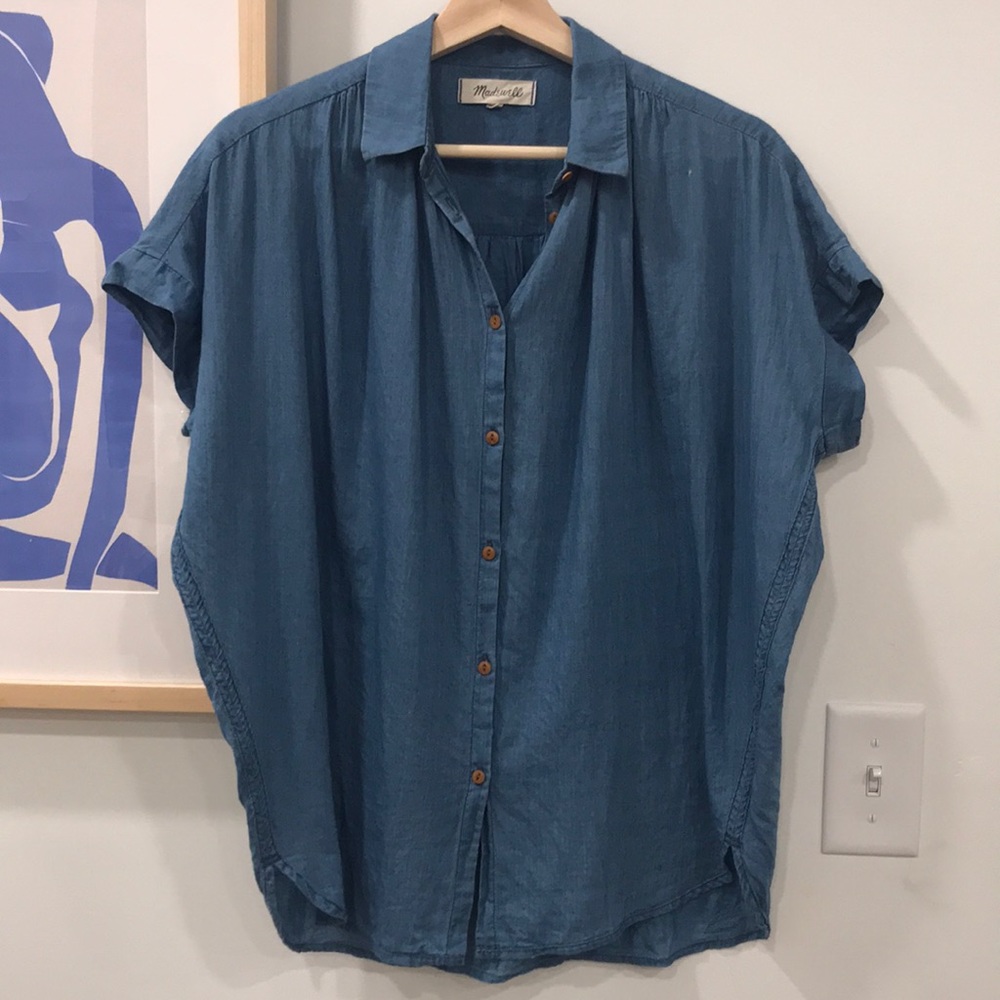 Madewell button down blouse